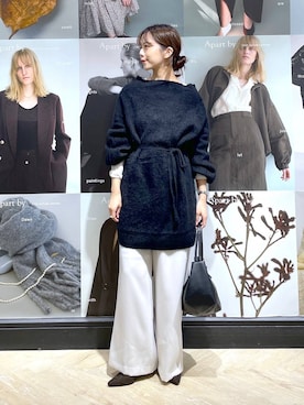 「アイテム（ワンピース/ドレス）」を使った、RYOKOさん（レディース・158cm・30代）の秋コーディネート