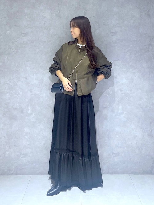 セットアップ対応】ナイロンバルーンブルゾン（ブルゾン）｜A part by