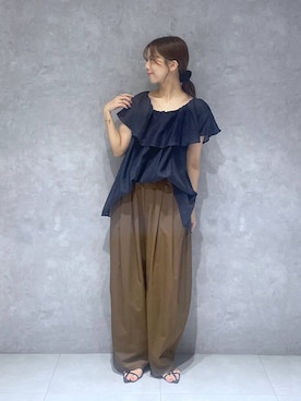 RYOKOさん（レディース・158cm）の夏コーディネート