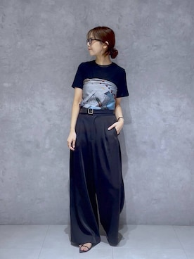 「アイテム（財布/小物）」を使った、RYOKOさん（レディース・158cm）の夏コーディネート