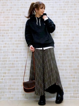 tomoさん（レディース・160cm）の冬コーディネート