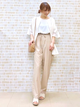 tomoさん（レディース・160cm）の夏コーディネート