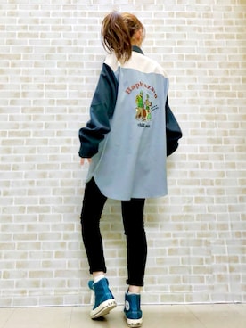 「BACKNUMBER」｜tomoさん（レディース・160cm）の春コーディネート