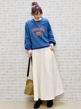 「LEE」｜tomoさん（レディース・160cm）の秋コーディネート