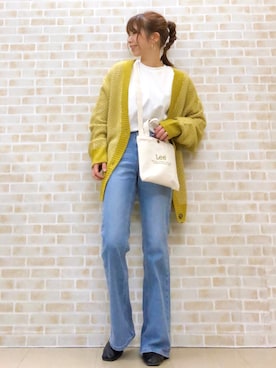 「Lee（リー）のアイテム（バッグ）」を使った、tomoさん（レディース・160cm）の春コーディネート