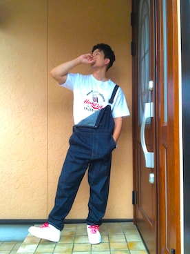 「STUDIO SEVEN（スタジオ セブン）のアイテム」を使った、mackyさん（メンズ・175cm）の秋コーディネート