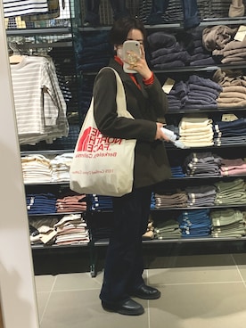 「Loco Ocean（ロコオーシャン）のアイテム」を使った、hinaさん（レディース・157cm）の秋コーディネート