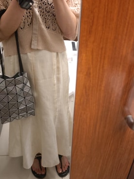 「アイテム（サンダル）」を使った、square-pさん（レディース・152cm）の秋コーディネート