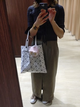 「MOUSSY（マウジー）のアイテム（シャツ/ブラウス）」を使った、square-pさん（レディース・152cm）の秋コーディネート