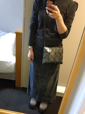 「アイテム（セットアップ）」を使った、square-pさん（レディース・152cm）の秋コーディネート