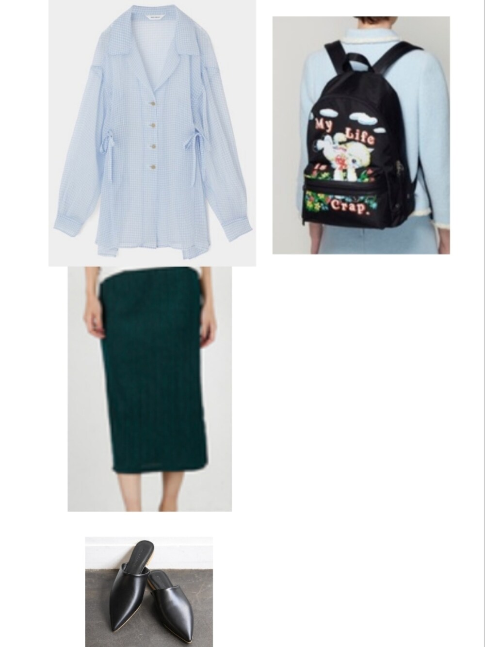 「MARC JACOBSのTHE BACKPACK MAGDA ARCHER/ザ バックパック Magda Archer ラージ バックパック リュック（バックパック/リュック、ブラック系）」を使った、square-pさん（レディース・152cm）の秋コーディネートの1枚目の写真