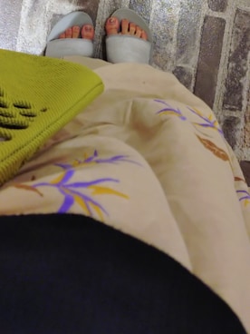 「ISSEY MIYAKE（イッセイミヤケ）のアイテム」を使った、square-pさん（レディース・152cm）の夏コーディネート