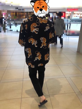 テケチャンさん（メンズ・163cm）の春コーディネート