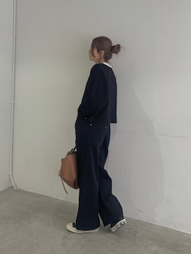 「ISOOK（アイスー）のアイテム」を使った、chii___ca♡さん（レディース・161cm）の春コーディネート