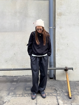 「ISOOK（アイスー）のアイテム」を使った、chii___ca♡さん（レディース・161cm）の冬コーディネート