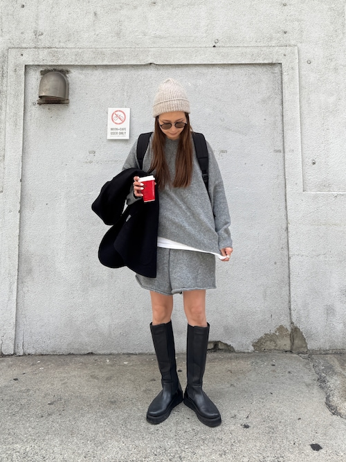 ルミニョヨン　ニットセット　ブラック ラインストーンキャミ＆ボレロセット/MAJESTIC LEGON(マジェスティック