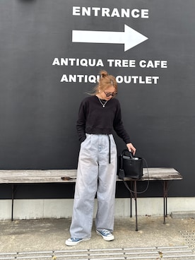 「Ungrid（アングリッド）のアイテム」を使った、chii___ca♡さん（レディース・161cm）の春コーディネート