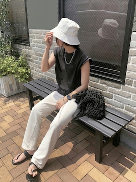 chii___ca♡さん（レディース・161cm）の夏コーディネート