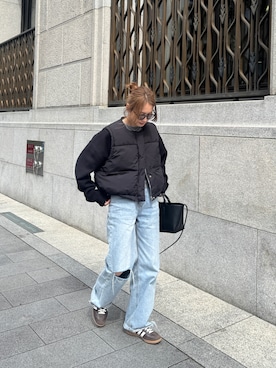 「ISOOK（アイスー）のアイテム」を使った、chii___ca♡さん（レディース・161cm）の春コーディネート