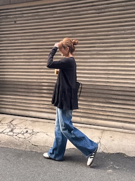 「ISOOK（アイスー）のアイテム」を使った、chii___ca♡さん（レディース・161cm）の春コーディネート