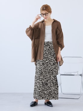 「着やせコーデ」｜recastaffさん（レディース・165cm）の秋コーディネート