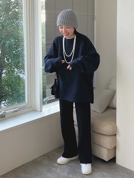 「お買い物」｜recastaffさん（レディース・153cm）の秋コーディネート