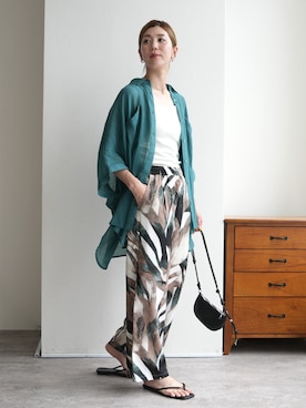 recastaffさん(レディース・165cm)の夏コーディネート