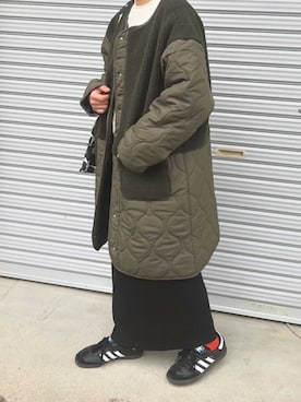 「reca（レカ）のアイテム（その他アウター）」を使った、recastaffさん（レディース・153cm）の秋コーディネート