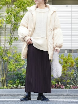 recastaffさん（レディース・165cm）の冬コーディネート