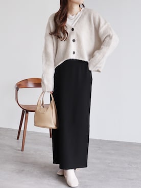 recastaffさん（レディース・158cm）の冬コーディネート