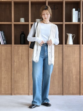 「recaコーデ」｜recastaffさん（レディース・165cm）の夏コーディネート