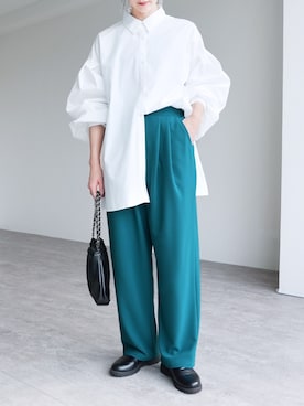 「きれいめコーディネート」｜recastaffさん（レディース・165cm）の冬コーディネート