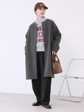 「reca（レカ）のアイテム」を使った、recastaffさん（レディース・165cm）の秋コーディネート