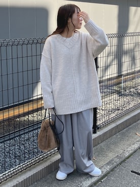 recastaffさん(レディース・158cm)の冬コーディネート