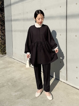 recastaffさん（レディース・154cm）の冬コーディネート