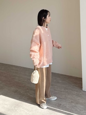 「reca（レカ）のアイテム」を使った、recastaffさん（レディース・154cm）の秋コーディネート