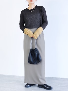 recastaffさん（レディース・158cm）の冬コーディネート