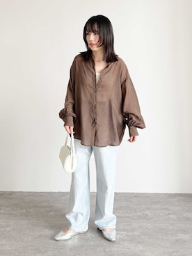 「reca（レカ）のアイテム」を使った、recastaffさん（レディース・154cm）の春コーディネート