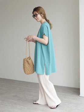 「reca（レカ）のアイテム」を使った、recastaffさん（レディース・165cm）の春コーディネート