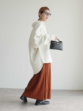 「大人カジュアルコーデ」｜recastaffさん（レディース・165cm）の冬コーディネート