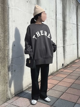 「あったかパンツ」｜recastaffさん（レディース・156cm）の冬コーディネート