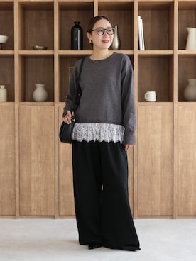 「reca（レカ）のアイテム」を使った、recastaffさん（レディース・158cm）の秋コーディネート