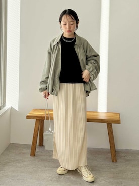 recastaffさん（レディース・154cm）の冬コーディネート