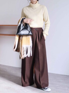 recastaffさん（レディース・158cm）の冬コーディネート