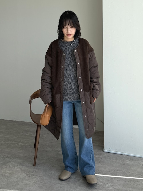 セール】ニュアンスメランジボリュームニット（ニット/セーター