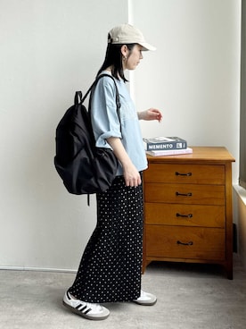 「reca（レカ）のアイテム」を使った、recastaffさん（レディース・154cm）の春コーディネート