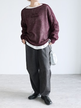 「ワーママコーデ」｜recastaffさん（レディース・165cm）の冬コーディネート