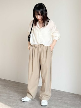 recastaffさん（レディース・154cm）の春コーディネート