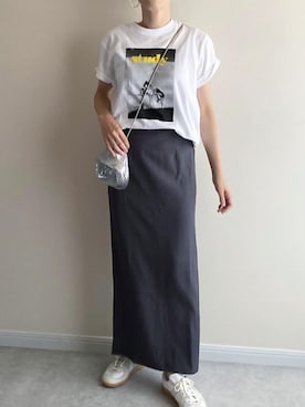 「reca（レカ）のアイテム」を使った、recastaffさん（レディース・156cm）の夏コーディネート