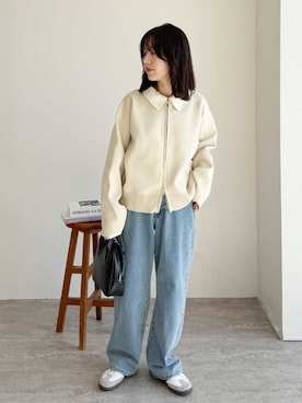 recastaffさん（レディース・154cm）の春コーディネート